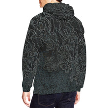 Load image into Gallery viewer, Moss Glowing All Over Print Hoodie for Men/Large Size (USA Size) (Model H13)