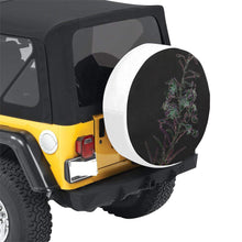 Load image into Gallery viewer, Fireweed Flower Glowing 30 Inch Spare Tire Cover