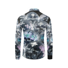 Load image into Gallery viewer, Painted Skulls Negative Men's All Over Print Casual Dress Shirt (Model T61)