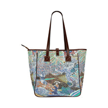 Load image into Gallery viewer, Pleasantly Paisley Negative Classic Tote Bag (Model 1644)