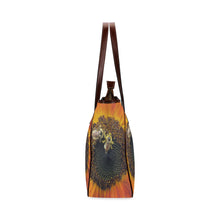 Load image into Gallery viewer, Busy Bee Sunflower Classic Tote Bag (Model 1644)