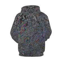 Load image into Gallery viewer, I Spy Paisley Glowing All Over Print Hoodie for Men/Large Size (USA Size) (Model H13)