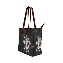 Load image into Gallery viewer, Fireworks Flowers White Classic Tote Bag (Model 1644)