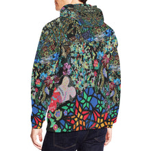 Load image into Gallery viewer, Holiday Paisley All Over Print Hoodie for Men/Large Size (USA Size) (Model H13)