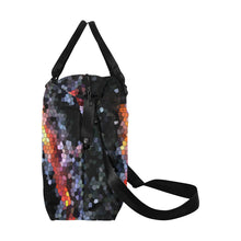 Load image into Gallery viewer, Molten Flames Mosaic Large Capacity Duffle Bag (Model 1715)