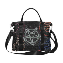 Load image into Gallery viewer, Dante's Inferno Glowing Large Capacity Duffle Bag (Model 1715)