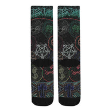 Load image into Gallery viewer, Dante's Inferno Glowing Trouser Socks (For Men)