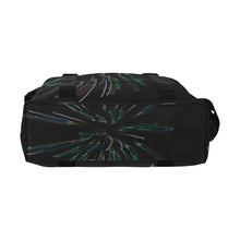 Load image into Gallery viewer, Fireworks Burst Glowing Large Capacity Duffle Bag (Model 1715)