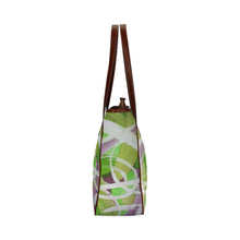 Load image into Gallery viewer, Abstract Circles Green Classic Tote Bag (Model 1644)
