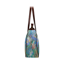 Load image into Gallery viewer, Graffiti Abstract Blue Classic Tote Bag (Model 1644)
