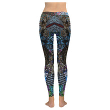 Load image into Gallery viewer, Cresent Paisley Low Rise Leggings (Invisible Stitch) (Model L05)
