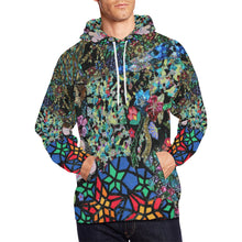 Load image into Gallery viewer, Holiday Paisley All Over Print Hoodie for Men/Large Size (USA Size) (Model H13)
