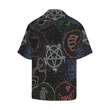 Load image into Gallery viewer, Dante's Inferno Glowing Hawaiian Shirt (Model T58)