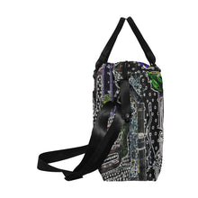 Load image into Gallery viewer, Complex Graffiti Glowing Large Capacity Duffle Bag (Model 1715)