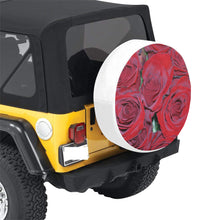 Load image into Gallery viewer, Rose Bouquet Flower 30 Inch Spare Tire Cover