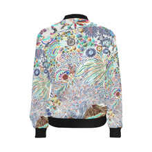 Load image into Gallery viewer, I Spy Paisley Negative All Over Print Bomber Jacket for Women (Model H36)