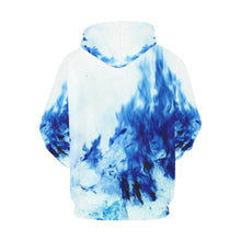 Load image into Gallery viewer, Feathery Flames Negative All Over Print Hoodie for Women (USA Size) (Model H13)