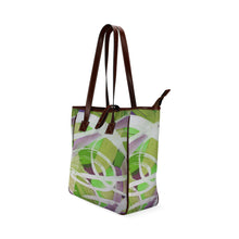 Load image into Gallery viewer, Abstract Circles Green Classic Tote Bag (Model 1644)