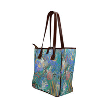 Load image into Gallery viewer, Graffiti Abstract Blue Classic Tote Bag (Model 1644)