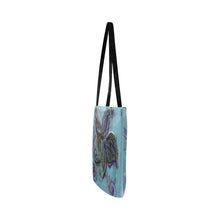 Load image into Gallery viewer, Graffiti Flower Blue Reusable Shopping Bag Model 1660 (Two sides)