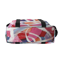 Load image into Gallery viewer, Abstract Circles Large Capacity Duffle Bag (Model 1715)