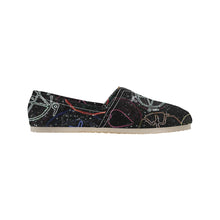 Load image into Gallery viewer, Dante's Inferno Glowing Unisex Classic Canvas Slip-On (Model 1206)