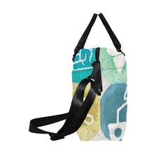 Load image into Gallery viewer, Dante's Inferno Reverse Large Capacity Duffle Bag (Model 1715)