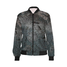 Load image into Gallery viewer, Patches of Moss Glowing All Over Print Bomber Jacket for Women (Model H36)