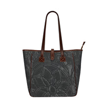 Load image into Gallery viewer, Stained Glass Glowing Classic Tote Bag (Model 1644)