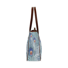 Load image into Gallery viewer, Peacock Feathers Negative Classic Tote Bag (Model 1644)