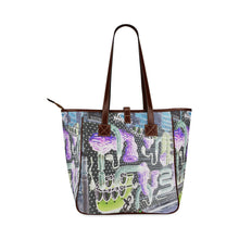 Load image into Gallery viewer, Complex Graffiti Negative Classic Tote Bag (Model 1644)