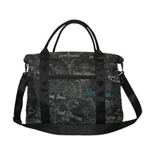 Load image into Gallery viewer, Painted Skulls Glowing Large Capacity Duffle Bag (Model 1715)