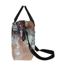 Load image into Gallery viewer, Patches of Moss Peach Large Capacity Duffle Bag (Model 1715)
