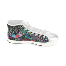 Load image into Gallery viewer, Holiday Paisley Women&#39;s Classic High Top Canvas Shoes (Model 017)