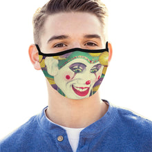 Load image into Gallery viewer, Mardi Gras Joker Mouth Mask (Pack of 3)