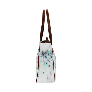 Fireworks Spray Negative Classic Tote Bag (Model 1644)