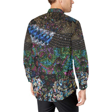 Load image into Gallery viewer, Dark Paisley Men&#39;s All Over Print Casual Dress Shirt (Model T61)