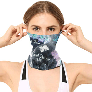 Painted Skulls Negative Multifunctional Headwear