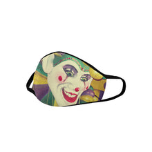 Load image into Gallery viewer, Mardi Gras Joker Mouth Mask