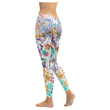 Load image into Gallery viewer, Holiday Paisley Reverse Low Rise Leggings (Invisible Stitch) (Model L05)