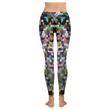 Load image into Gallery viewer, I Spy Paisley Mosaic Low Rise Leggings (Invisible Stitch) (Model L05)