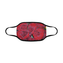Load image into Gallery viewer, Rose Bouquet Flower Mouth Mask in One Piece (2 Filters Included) (Model M02)