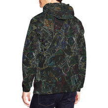 Load image into Gallery viewer, Oil Paints Glowing All Over Print Hoodie for Men/Large Size (USA Size) (Model H13)