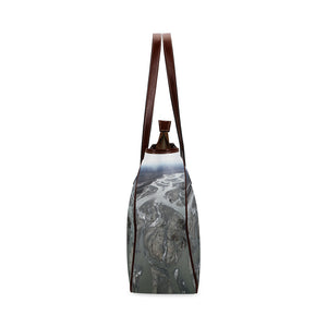 Aerial Rivers Classic Tote Bag (Model 1644)