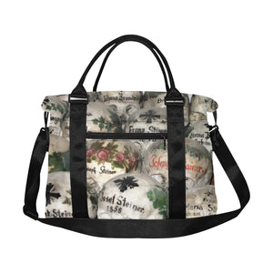 Painted Skulls Large Capacity Duffle Bag (Model 1715)