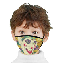 Load image into Gallery viewer, Mardi Gras Joker Mouth Mask