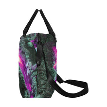 Load image into Gallery viewer, Molten Flames Magenta Large Capacity Duffle Bag (Model 1715)