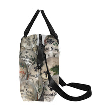 Load image into Gallery viewer, Painted Skulls Large Capacity Duffle Bag (Model 1715)