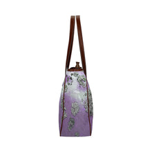 Load image into Gallery viewer, Patches of Moss Purple Classic Tote Bag (Model 1644)