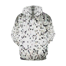 Load image into Gallery viewer, Crackle Mosaic All Over Print Hoodie for Men/Large Size (USA Size) (Model H13)